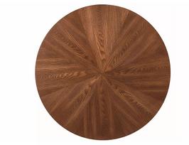 valgomojo stalas - Valgomojo stalas Signal Amadeo, rudas/juodas, 100 cm x 100 cm x 76 cm - 7 nuotrauka