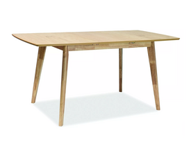 ermitazas stalai - Signal Meble Brando Folding Table Oak - 4 nuotrauka