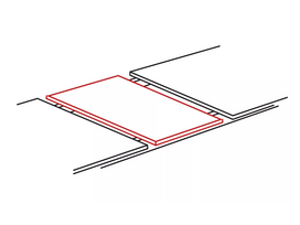 140x80 stalas - Signal Meble Domingo II Išskleidžiamas stalas ąžuolo/juoda, 140 - 272 cm x 80 cm x 76 cm - 3 nuotrauka