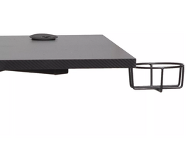 kampinis rasomas stalas - Signal Meble Kampinis rašomasis stalas Biurko B-219, Juodas (Black) - 5 nuotrauka