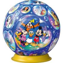 3d puzzle - Ravensburger 3D Puzzleball Disney Characters 115617V, 72 det. - 2 nuotrauka