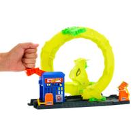 hot wheels city - MATTEL Hot Wheels City Snake Spiral Attack žaislinė trasa su 1:64 mastelio automobiliu, JBM63 - 5 nuotrauka