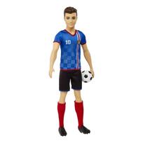 lele barbe pigu.lt - Mattel Barbie Ken Soccer HCN15, 29 cm - 3 nuotrauka