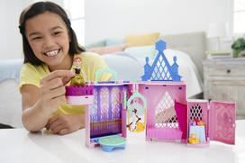 leles namas - Mattel Disney Frozen mažesnio dydžio Ana ir Arandelės pilis JDP65 - 2 nuotrauka
