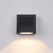 sviestuvai lauko fasadui - ITALUX PL-436B - LED sieninis lauko šviestuvas EDGAR LED/3W/230V IP54 3000K - 2 nuotrauka