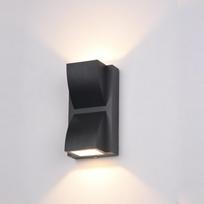 sviestuvai lauko fasadui - ITALUX PL-437B - LED sieninis lauko šviestuvas EDGAR 2xLED/3W/230V IP54 3000K - 2 nuotrauka