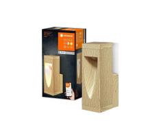ledvance smart - Sieninis lauko šviestuvas Ledvance Smart  Trunk, 7.5W, LED, IP44, medžio, 9.7 cm x 20.4 cm - 2 nuotrauka