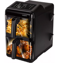 air fryer karsto oro gruzdintuve - MPM MFR-13 Air Fryer 12L Juodas (Black) - 5 nuotrauka