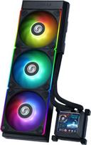 lian li case - Lian Li HydroShift LCD 360S Skystas Aušintuvas Juodas (Black) - 3 nuotrauka
