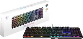 gaming klaviatura - MSI STRIKE 600 SILENT US, žaidimams, su laidu, juoda (Black) - 2 nuotrauka