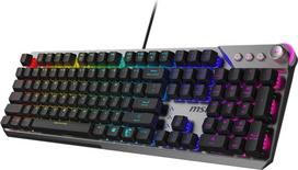 gaming klaviatura - MSI STRIKE 600 SILENT US, žaidimams, su laidu, juoda (Black) - 5 nuotrauka