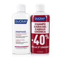 sampunas plauku slinkimo - Ducray Anaphase šampūnas nuo plaukų slinkimo ir retėjimo, 2 x 400 ml - 2 nuotrauka