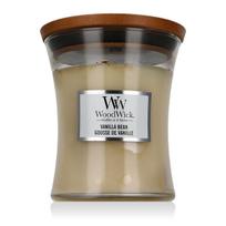 woodwick zvakes 275 g - Aromatinė žvakė WoodWick Scented candle vase Vanilla Bean 275 g - 2 nuotrauka