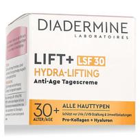 spf30 veido - Diadermine Laboratoires Lift+ Hydra-Lifting Anti-Age SPF30 drėkinantis ir stangrinantis dieninis veido kremas brandžiai odai - 50 ml. - 2 nuotrauka