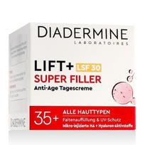 spf30 veido - Diadermine Laboratoires Lift+ Super Filler Anti-Age SPF30 dieninis veido kremas - 50 ml. - 2 nuotrauka