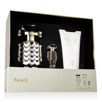 kosmetikos rinkinys - Paco Rabanne Fame EDP rinkinys 80ml + kūno losjonas 100ml + EDP purškiklis 10ml - 2 nuotrauka