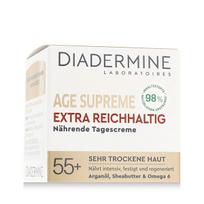 kremas veidui sausai odai - Diadermine Laboratoires Age Supreme Extra Rich Day Cream 55+ maitinantis dieninis kremas sausai / brandžiai veido odai - 50 ml. - 2 nuotrauka