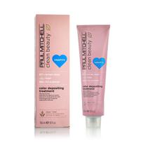 moto kauke - Paul Mitchell Clean Beauty Color Protect Sapphire plaukų kaukė Moterims - 2 nuotrauka