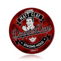 molis - Dapper Dan Matt Clay Stiprios fiksacijos matinė plaukų modeliavimo molis 100 ml - 2 nuotrauka