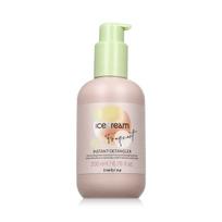 leave in - Inebrya Ice Cream Frequent Instant Detangler nenuplaunamas kremas nepaklusniems plaukams - 200 ml. - 2 nuotrauka