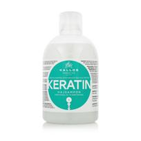 keratinas plaukams - Kallos Cosmetics Keratin Šampūnas Moterims 1000 ml - 2 nuotrauka
