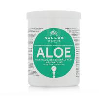 plauku kauke aloe vera - Kallos Aloe Vera Moisture Repair Shine Hair Mask 1000ml - 2 nuotrauka