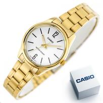 moterisko laikrodziai - CASIO LTP-V005G-7B Moteriškas Laikrodis Auksinis (Gold) - 2 nuotrauka