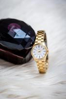 moterisko laikrodziai - CASIO LTP-V005G-7B Moteriškas Laikrodis Auksinis (Gold) - 4 nuotrauka