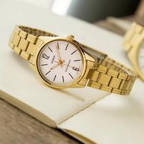 moterisko laikrodziai - CASIO LTP-V005G-7B Moteriškas Laikrodis Auksinis (Gold) - 7 nuotrauka