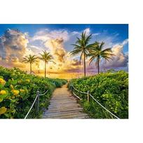 puzzle 3000 - Castorland Colorful Sunrise in Miami, USA C-300617, 3000 det. - 2 nuotrauka