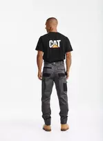 darbines kelnes - Darbo kelnės Cat 1080048, pilka, 36/32 dydis - 3 nuotrauka