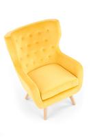 kede fotelis - Halmar Armchair Marvel Mustard - 5 nuotrauka