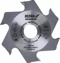 Dedra 100 x 22 mm, 6 dantys