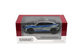 policijos automobilis - KINSMART Automobilio modelis Lamborghini Urus Performante (Policija/Gaisrininkai), 1:38 - 2 nuotrauka