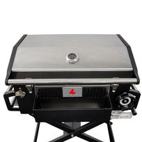 kamado grilis - KAMADO GRILIS 139x57x100 cm su ketaus grotelėmis - 19 nuotrauka