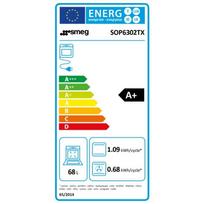 imontuojama orkaite pirolize - SMEG SOP6302TX - 3 nuotrauka