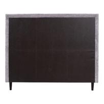 lovos 120 x200 - Home4you LAARA kontinentinė lova, 120x200 cm, pilka (Grey), su čiužiniu, su grotelėmis - 4 nuotrauka