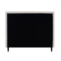 lova su grotelemis - Lova dvigulė Home4you Laara, 140 x 200 cm, smėlio, su čiužiniu, su grotelėmis - 7 nuotrauka