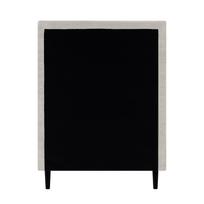 viengules lovos 200 90 su ciuziniu - Lova Home4you Laara, 90 x 200 cm, smėlio, su čiužiniu, su grotelėmis - 7 nuotrauka