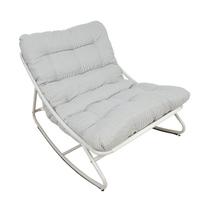 sambo - Supama kėdė Home4you Samba, šviesiai pilka (Light Grey) - 2 nuotrauka