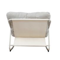 sambo - Supama kėdė Home4you Samba, šviesiai pilka (Light Grey) - 3 nuotrauka