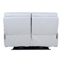 elektrine dviviete sofa - Dvivietė sofa-reglaineris Home4You Bowen, pilkšvai smėlio (Taupe) - 4 nuotrauka