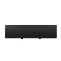 tv 150 cm - TV staliukas Home4you Sequence, juodas, 140 cm x 40 cm x 55 cm - 3 nuotrauka