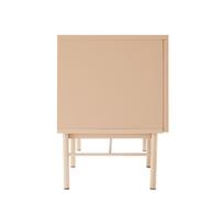 tv 150 cm - TV staliukas Home4you Sequence, kreminės spalvos, 140 cm x 40 cm x 55 cm - 4 nuotrauka