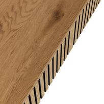 azuolo zieve - Kavos staliukas Home4you Hampton, ąžuolo, 120 cm x 60 cm x 40 cm - 2 nuotrauka