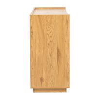 komoda 120 - Komoda Home4you Sacha 45140, ruda, 40 x 120 cm x 80 cm, 1 vnt. - 9 nuotrauka