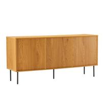 spintele 80 - Komoda Home4you Line 45128, ąžuolo, 150 x 40 cm x 74 cm, 1 vnt. - 3 nuotrauka