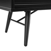 komoda 40 80 - Komoda Home4you Pixar 45083, juoda, 80 x 40 cm x 90 cm, 1 vnt. - 8 nuotrauka