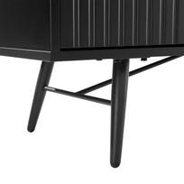 tv 150 cm - TV staliukas Home4you Pixar, juodas, 40 cm x 150 cm x 50 cm - 2 nuotrauka