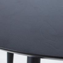 pigu lt valgomojo stalai - Valgomojo stalas Home4you Luxembourg, juodas, 100 cm x 100 cm x 75 cm - 2 nuotrauka